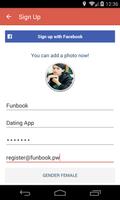 Funbook Dating App स्क्रीनशॉट 1
