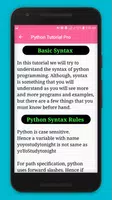 Python Programming Tutorial تصوير الشاشة 4
