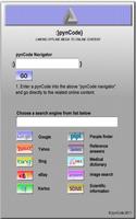 pynCode +Multi search engine capture d'écran 1