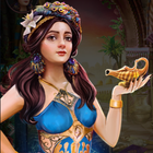 Hidden Empire - Aladdin's Lamp with Flowers آئیکن