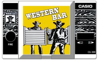 웨스턴 바(Western Bar) Affiche