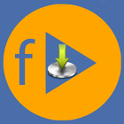 Video downloader for facebook page آئیکن