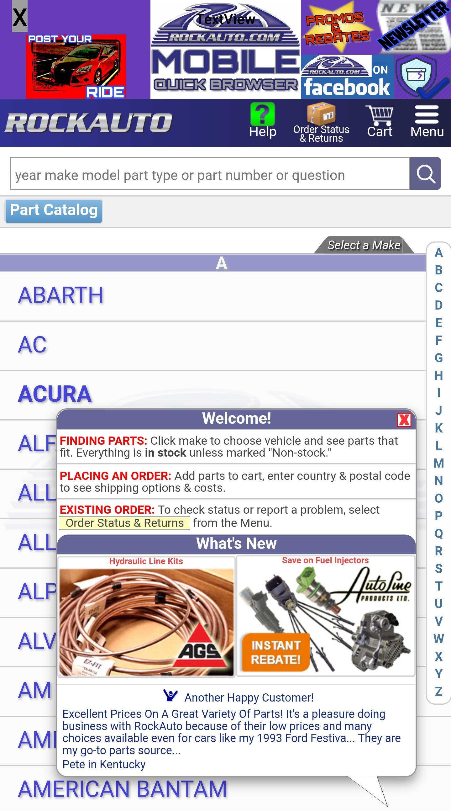 Rockauto Mobile App >> Rock Auto Quick Browser For Android Apk Download Rockauto Mobile App >> Rock Auto Quick Browser For Android Apk Download