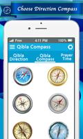 Qibla Direction Locator – Namaz Times 2018 Ekran Görüntüsü 1