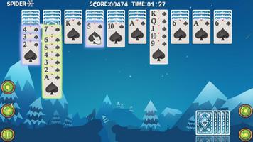 Spider Solitaire syot layar 1