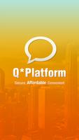 Q*Platform الملصق