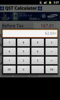QST Calculator (Free) capture d'écran 2
