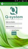 Q-System Rastreamento Affiche