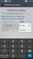 Missed Calls alarm Ekran Görüntüsü 3