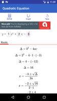 Quadratic Equation الملصق