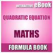 MATHS-QUADRATIC EQUATIONS-FORMULA EBOOK