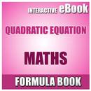 MATHS-QUADRATIC EQUATIONS-FORMULA EBOOK APK