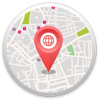 GPS Place finder icon