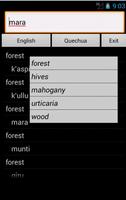 Quechua English Dictionary الملصق