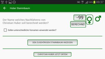 Huber Stammbaum screenshot 1