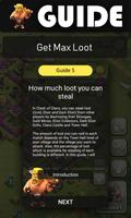 Get Max Loot Clash of Clan Guide capture d'écran 1