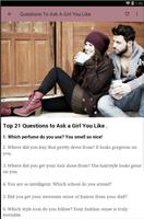 3 Schermata QUESTIONS TO ASK A GIRL