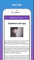 Questions To Ask a Guy Ekran Görüntüsü 1