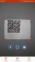 QR-Quick Response Code scanner poster