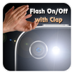 Flash light on Claps(On/Off)