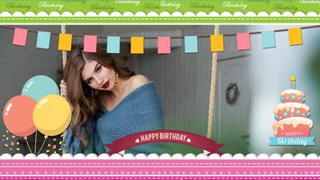 Birthday Photo Editor / Photo Frames Affiche