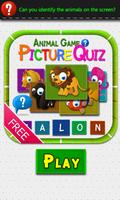 Animal Picture Quiz Game -Free poster