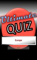 Geography Test Europe Cartaz