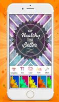 Poster Maker - Text on Photo & flyer designer ภาพหน้าจอ 2