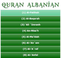 Quran Albanian Affiche