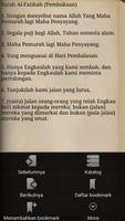 Al-Quran Bahasa Indonesia capture d'écran 1