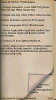 Al-Quran Bahasa Indonesia capture d'écran 3