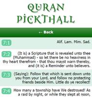 Quran Pickthall capture d'écran 1