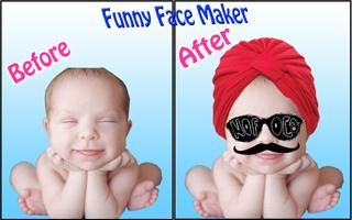 Funny Face Maker imagem de tela 1