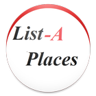List-A Places (Nearby Places)-icoon