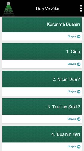 Dua Ve Zikir für Android - APK herunterladen