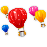 Kids Balloons Pop Free icône
