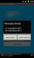 Calendar Fertilitate ảnh chụp màn hình 2