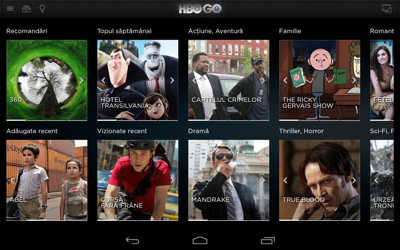 Hbo Go Este Disponibil și Prin Operatorii Autorizați