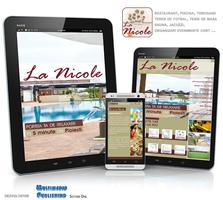 La Nicole - restaurant piscina-poster