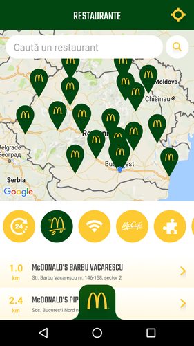 harta mcdonalds bucuresti McDonald's Romania APK 1.4.6 Download for Android – Download 