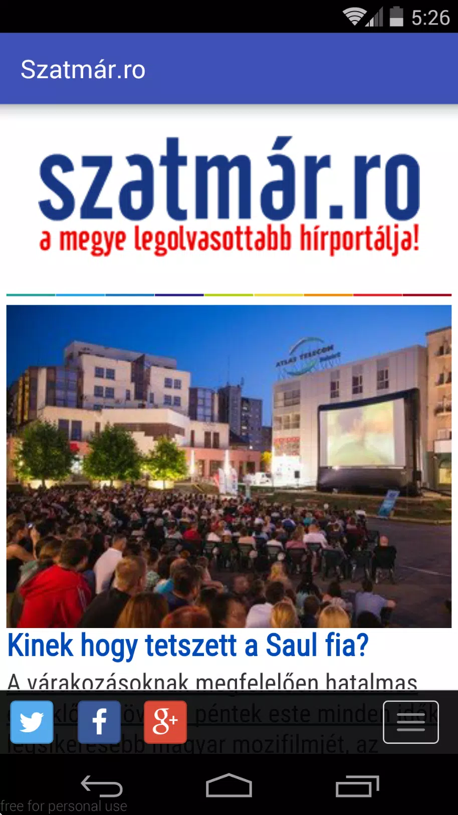 Szatmár.ro APK for Android Download
