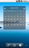 Simple Calendar Widget Free Poster