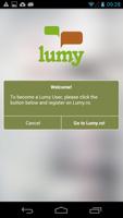 Lumy الملصق