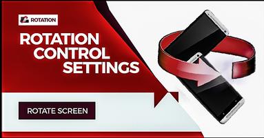 Rotation Control - Flip Screen & Set Orientation Affiche