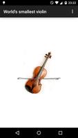 World's smallest violin screenshot 1