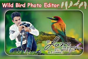 Wild Bird Photo Editor - Wild Animal Photo Editor الملصق
