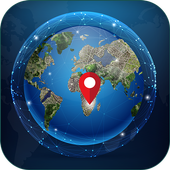 GPS Live Earth Map and Street View icon