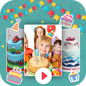 Birthday Video Maker icon