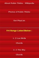 All Songs of Robin Thicke capture d'écran 2