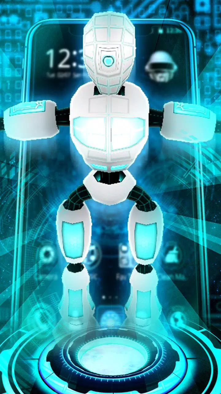 Tải xuống APK Chủ đề tương lai 3D Robot cho Android